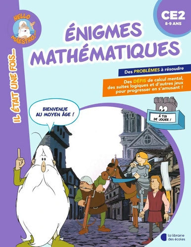 énigmes mathématiques CE2 - Valérie Cluzel - Livre