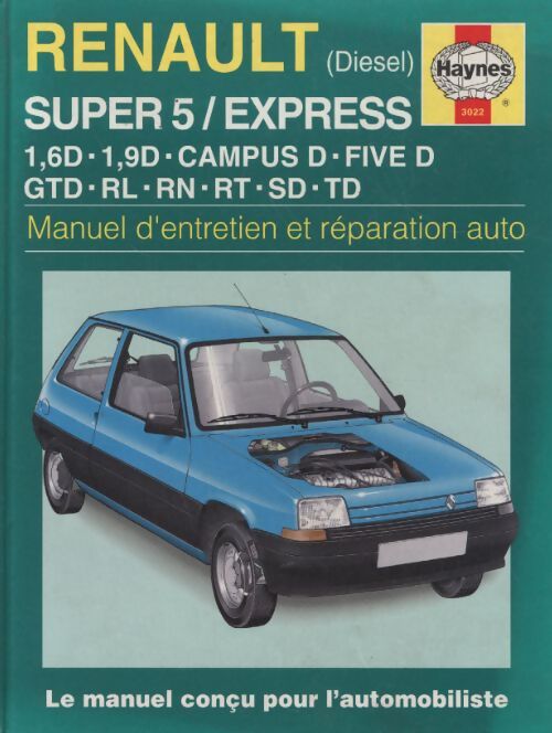 Renault 5 et express diesel - Matthew Minter - Livre