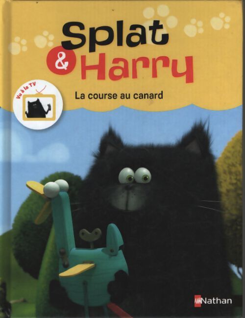 Splat et harry : La course au canard - album - dès 4 ans - Frédéric Valion - Livre