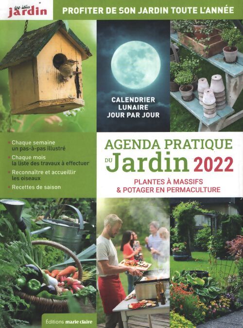 Agenda pratique du jardin 2022 - Sandra Lefrançois - Livre