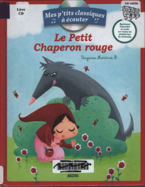 Le petit chaperon rouge + CD - nouvelle edition - Charles Perrault - Livre