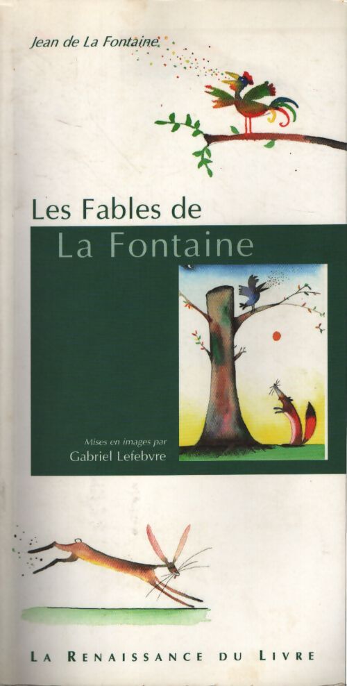 Les fables de la fontaine - Jean De La Fontaine - Livre