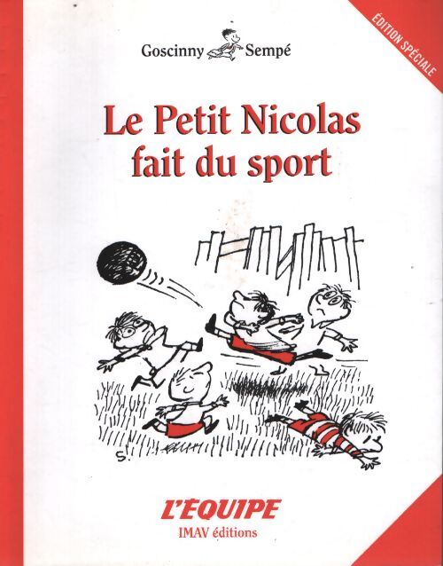 Le petit Nicolas fait du sport - Jean-Jacques Sempe - Livre
