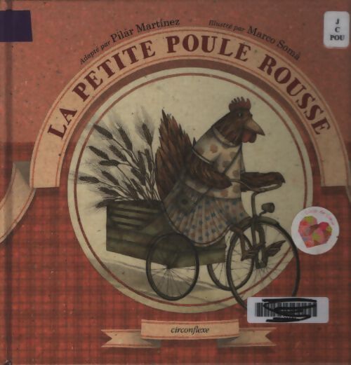 La petite poule rousse - Pilar Martinez - Livre