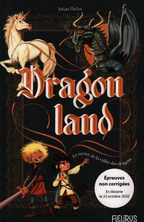 Dragon land : Le secret de la vallée des dragons - Johan Heliot - Livre