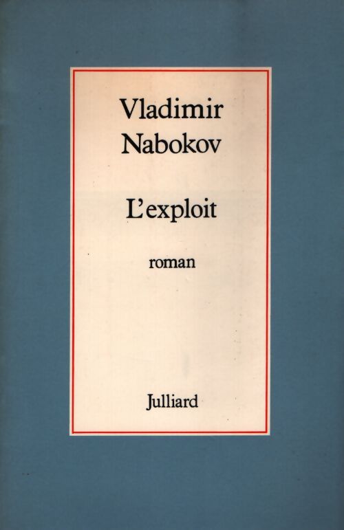 L'exploit - Vladimir Nabokov - Livre