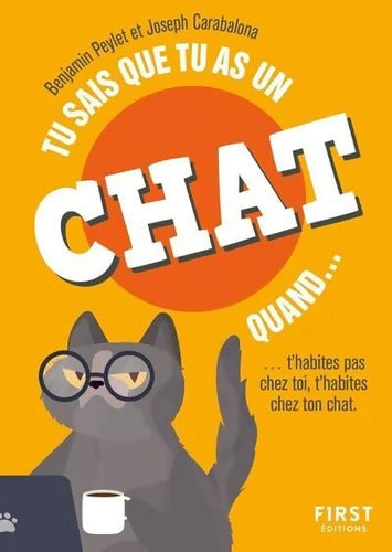 Tu sais que tu as un chat quand... 2e éd - Benjamin Peylet - Livre