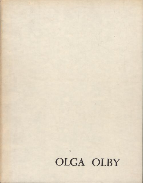 Olga olby - Robert Vrinat - Livre