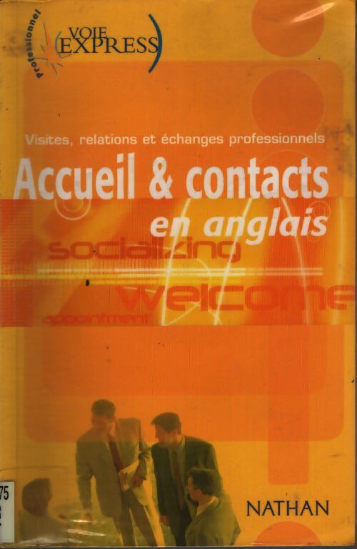 Accueil et contact en anglais - Collectif - Livre