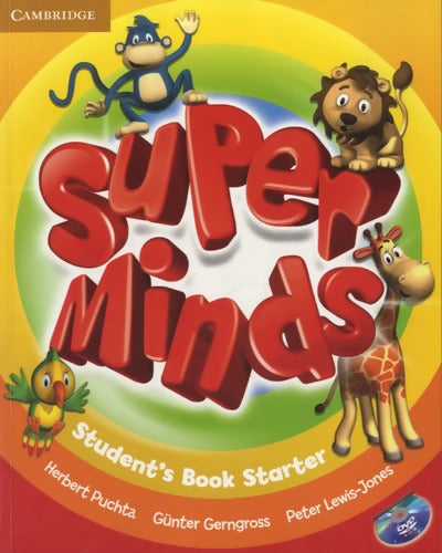 Super Minds Starter Student's Book with DVD-ROM - Herbert Puchta - Livre