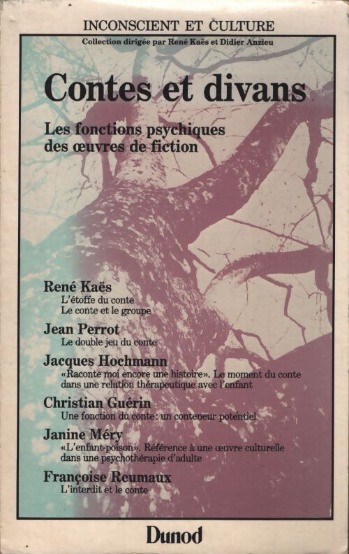 Contes et divans : Les fonctions psychiques des oeuvres de fiction - Collectif - Livre