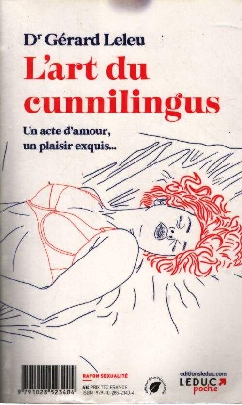 L'art du cunnilingus / de la fellation - Gérard Leleu - Livre