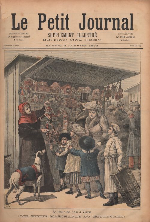 Le petit journal illustré 1892 recueil - Collectif - Livre