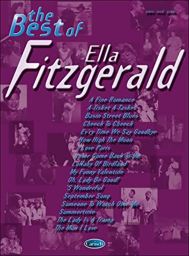 The best of Ella Fitzgerald piano voix guitare - Ella Ar Fitzgerald - Livre