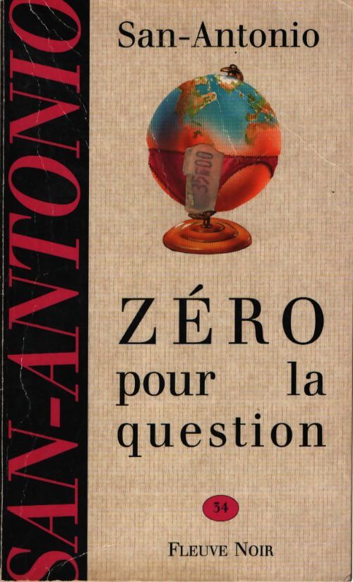 Zero pour la question - San-Antonio - Livre