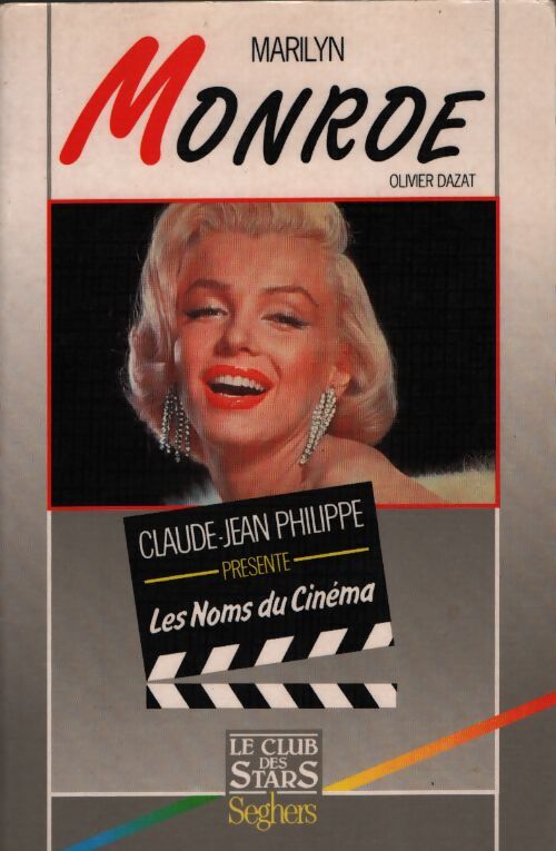 Marilyn monroe -noms du cinéma - Olivier Dazat - Livre