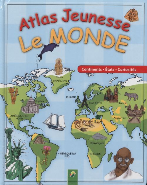 Atlas jeunesse le monde - Collectif - Livre