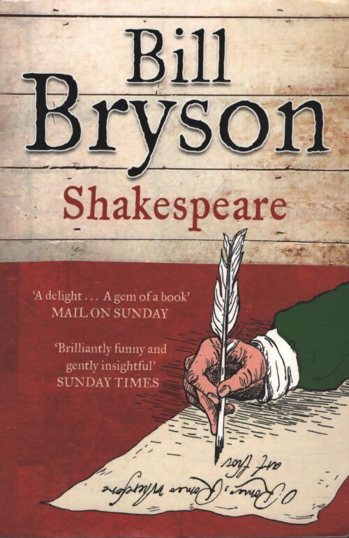 Shakerpeare - Bill Bryson - Livre