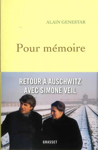 Pour mémoire - Alain Genestar - Livre