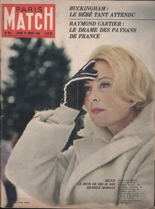 Paris Match n°568 : Buckingham : le bébé tant attendu / Raymond Cartier - Collectif - Livre