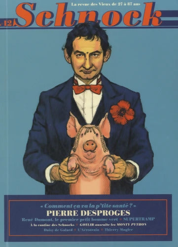 SCHNOCK N°12 PIERRE DESPROGES - La Revue Schnock - Livre