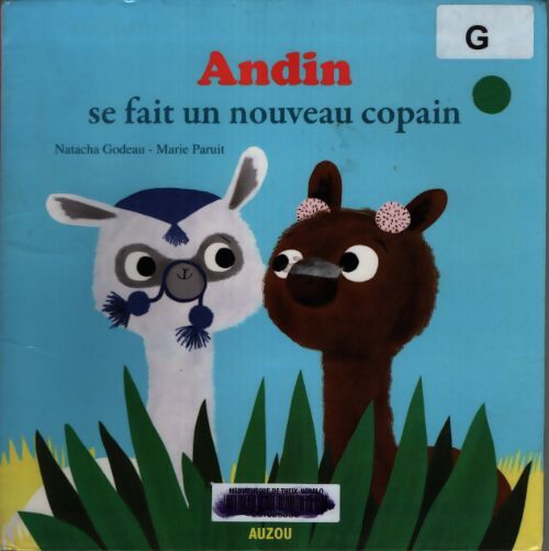 Andin se fait un nouveau copain - Natacha Godeau - Livre