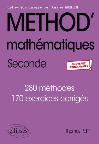 Mathématiques - Seconde - nouveaux programmes - Thomas Petit - Livre