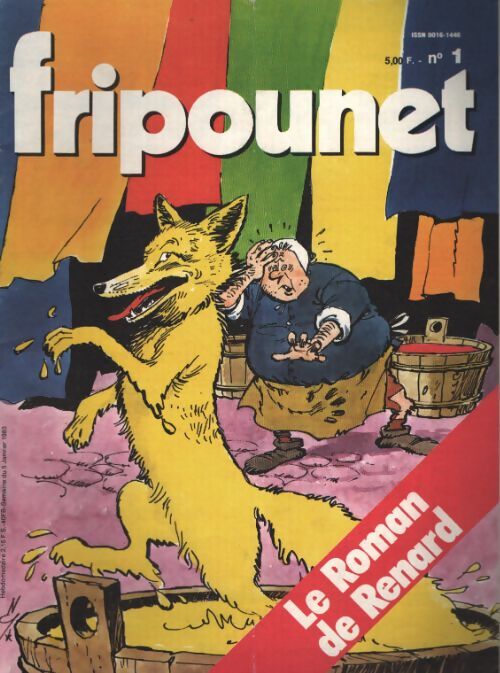 Fripounet 1983 n°1 : Le roman de Renard - Collectif - Livre