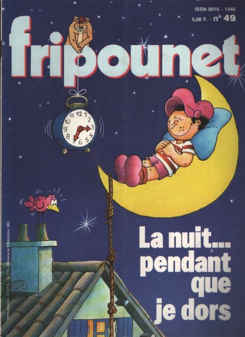 Fripounet 1982 n°49 : La nuit... pendant que je dors - Collectif - Livre