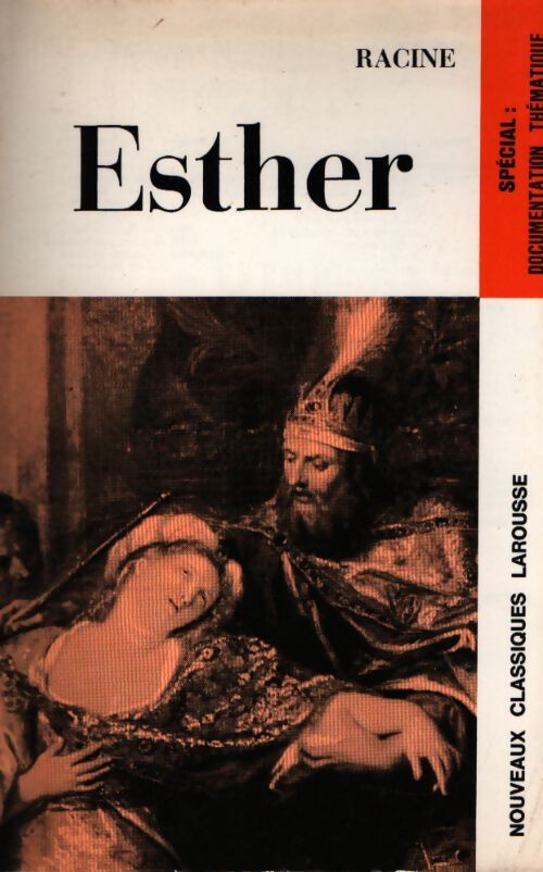 Esther - Racine - Livre
