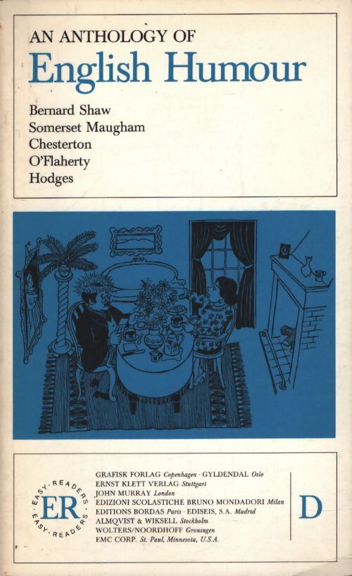 An anthology of english humour - Collectif - Livre