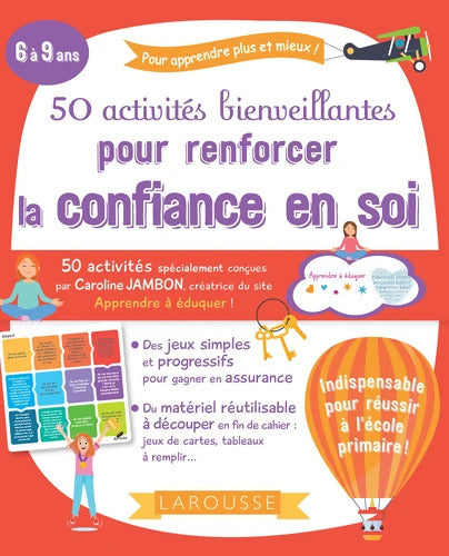 50 activités bienveillantes pour renforcer la confiance en soi - Caroline Jambon - Livre