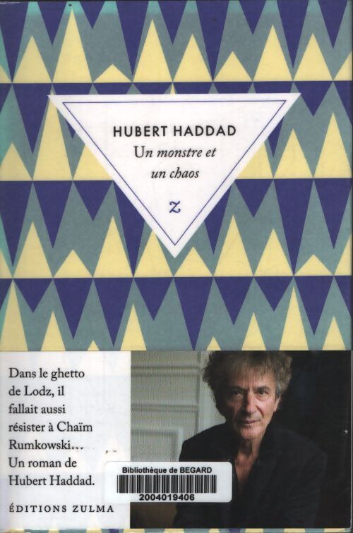 Un monstre et un chaos - Hubert Haddad - Livre