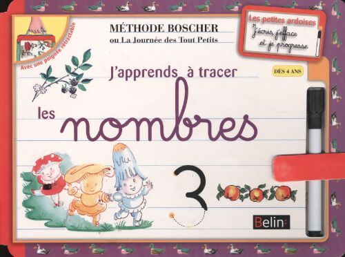 Ardoises boscher - les nombres - Collectif - Livre
