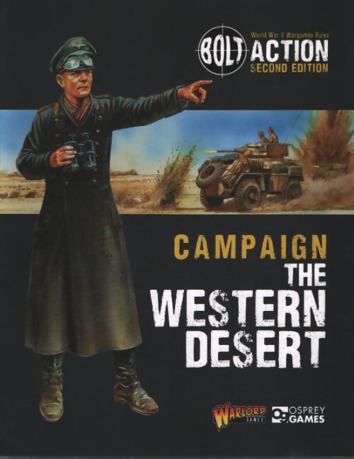 Bolt action : Campaign : The western désert - Warlord Games - Livre