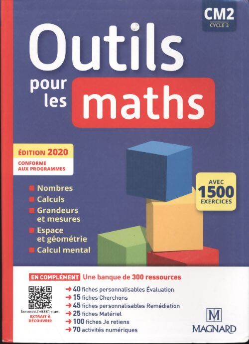 Outils pour les maths CM2 . Manuel élève - Sylvie Carle - Livre