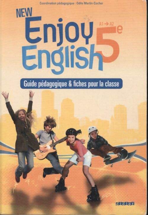 New enjoy english 5e - guide pédagogique + fiches - Michèle Meyer - Livre