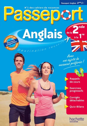 Passeport - Anglais - De la Seconde à la 1re - Cahier de vacances 2025 - Annie Sussel - Livre