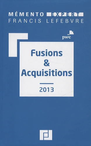 Fusions & acquisitions - Claude Lopater - Livre