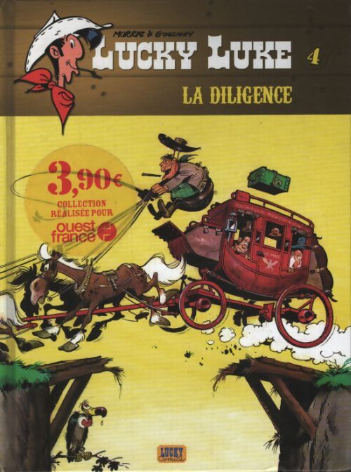 La diligence ouest France - Goscinny - Livre