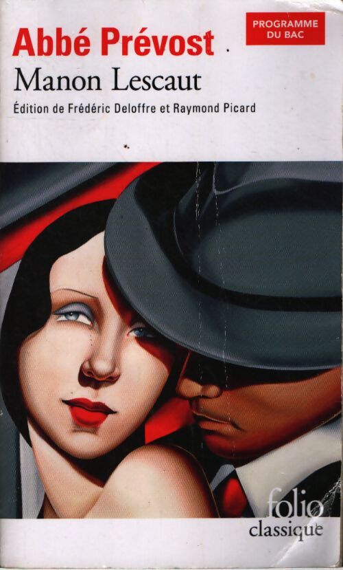 Manon Lescaut - Abbé Prévost - Livre