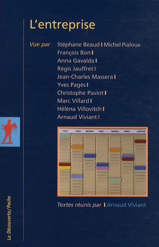L'entreprise - Arnaud Viviant - Livre