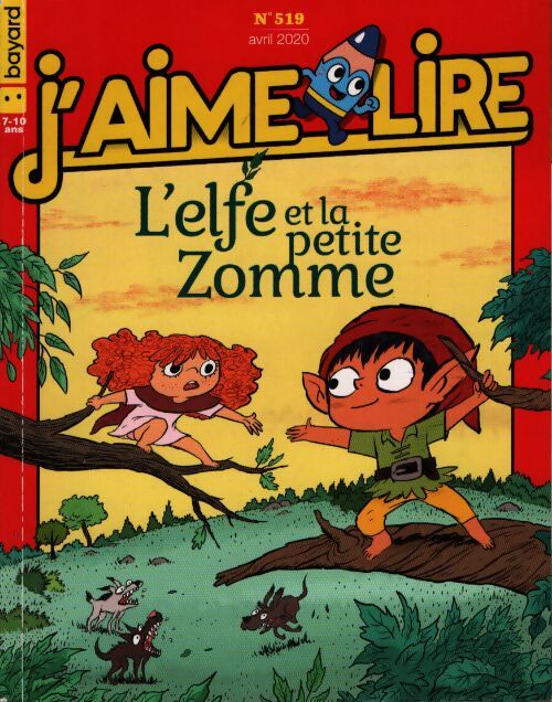 J'aime lire n°519 : L'elfe et la petite Zomme - Collectif - Livre