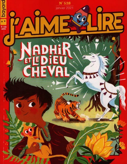 J'aime lire n°528 : Nadhir et le dieu cheval - Collectif - Livre