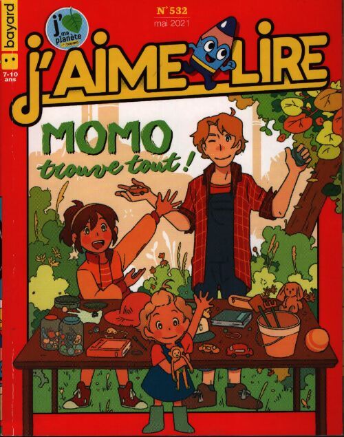 J'aime lire n°532 : Momo trouve tout ! - Collectif - Livre