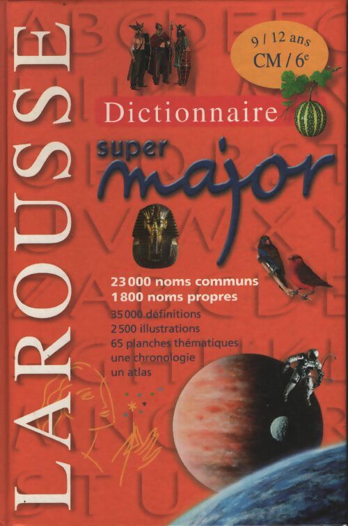 Dictionnaire super major - Larousse - Livre