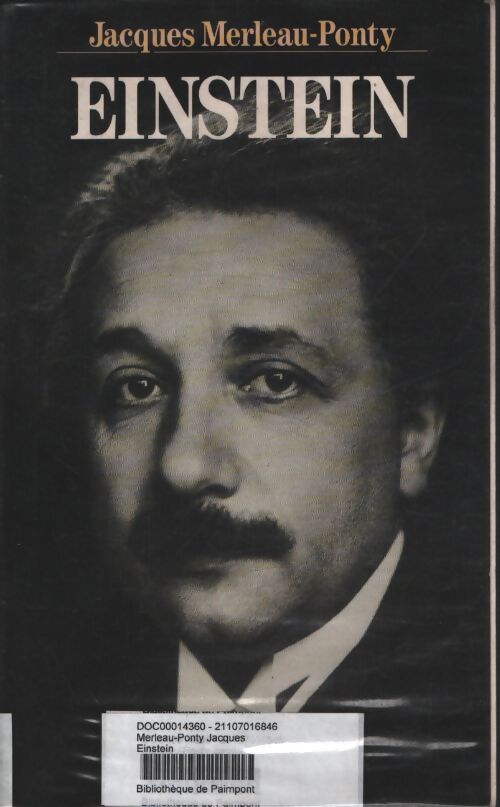 Einstein - Jacques Merleau-Ponty - Livre