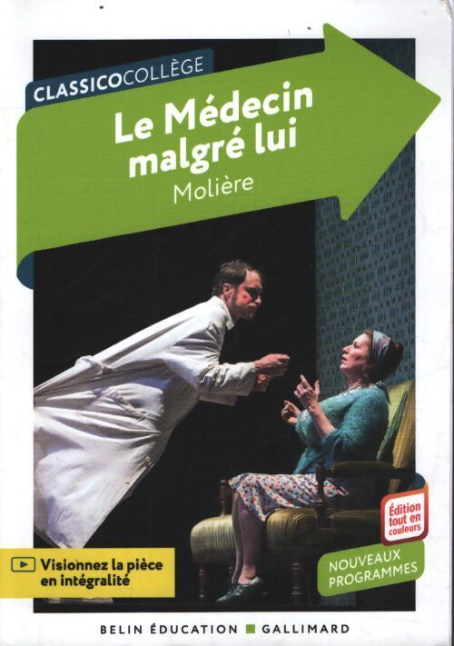 Le médecin malgré lui - Molière - Livre