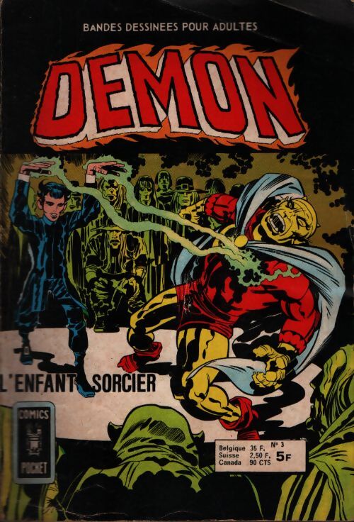 Démon n°3 : L'enfant sorcier - Collectif - Livre