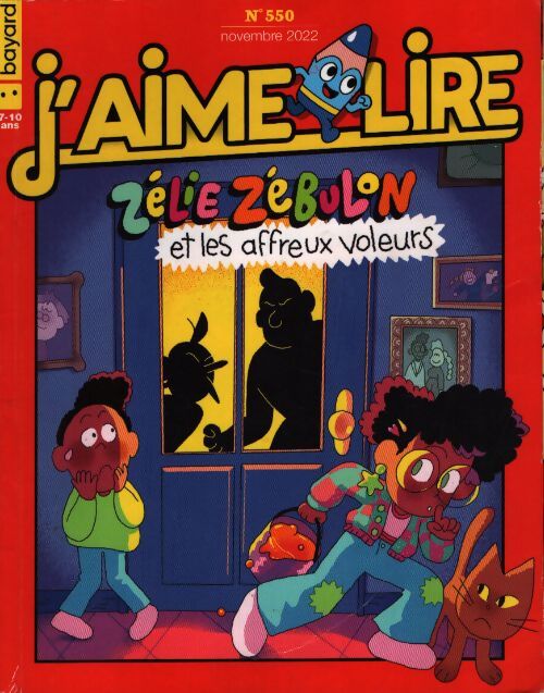 J'aime lire n°550 : Zoé Zébulon et les affreux voleurs - Collectif - Livre